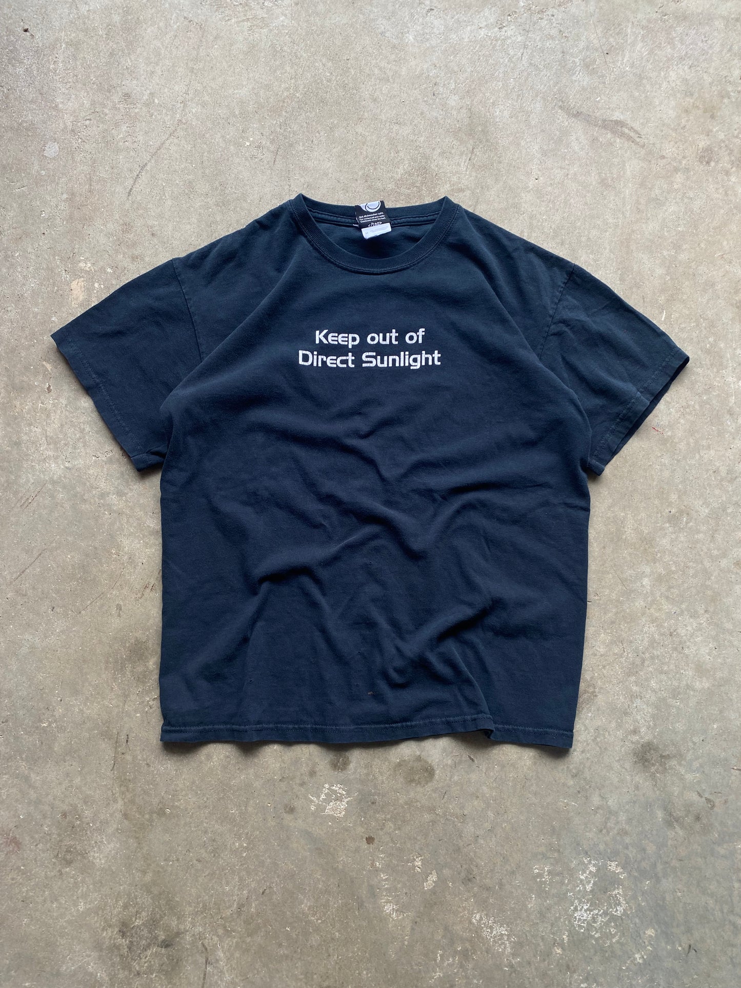 Keep out direct sunlight quote tee - M