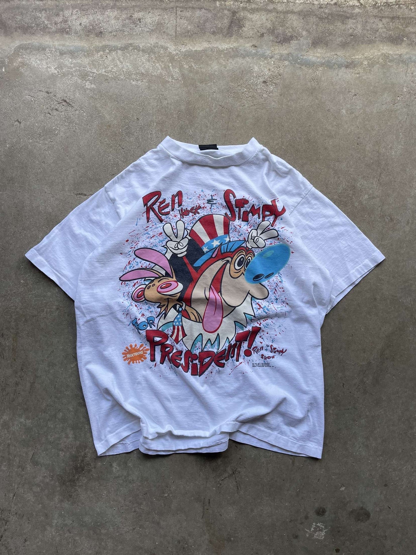 Vintage Ren & Stimpy Tee - XL