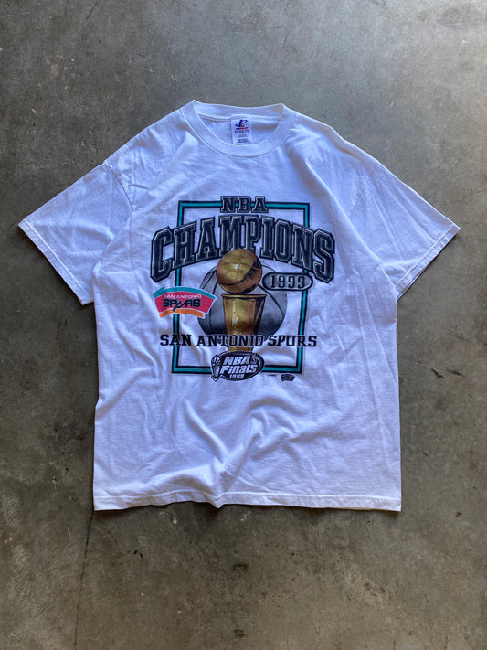 Vintage San Antonio Spurs Championship Tee - XL