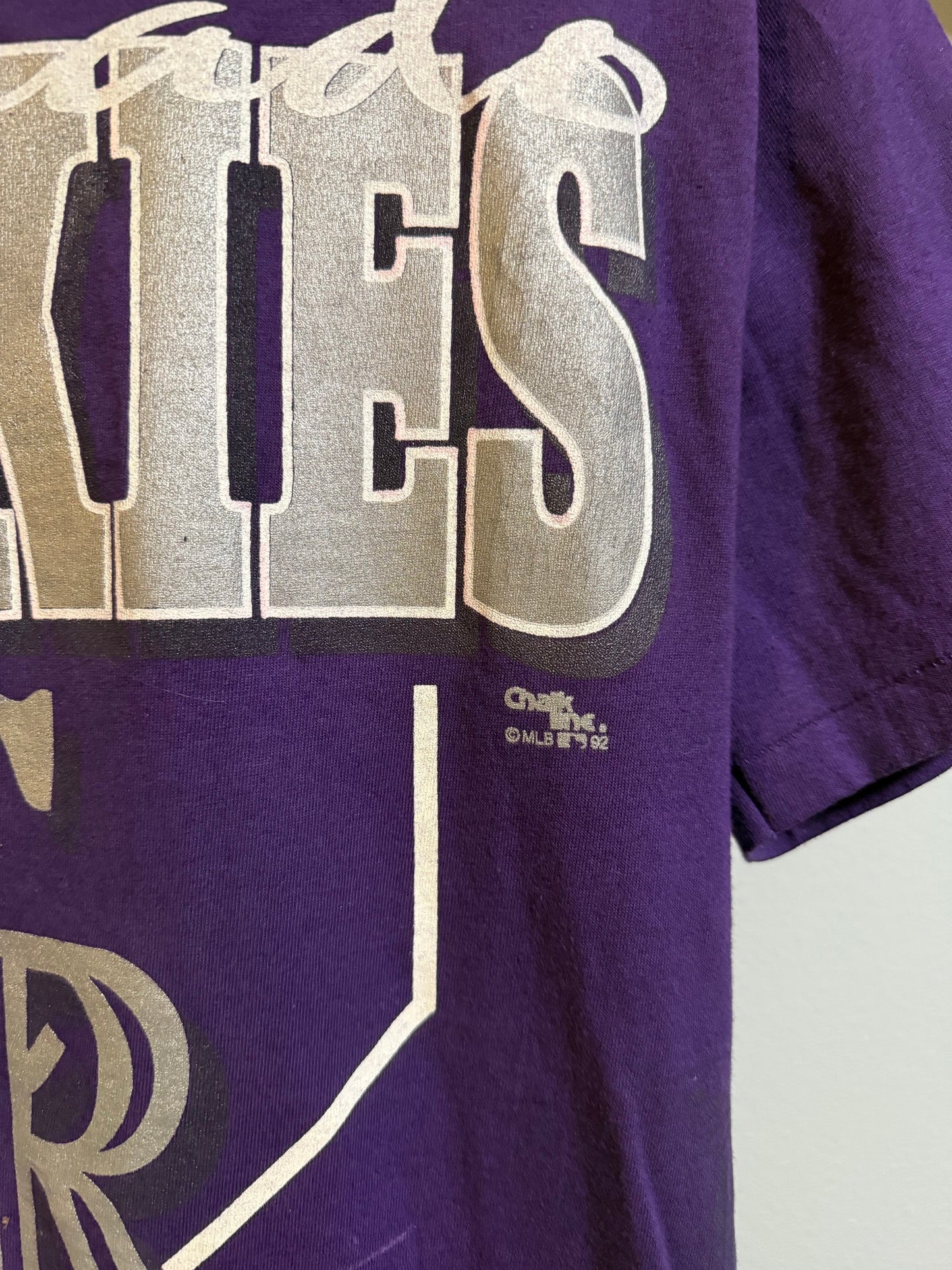 Vintage Colorado Rockies MLB Chalk Line Tee - M/L