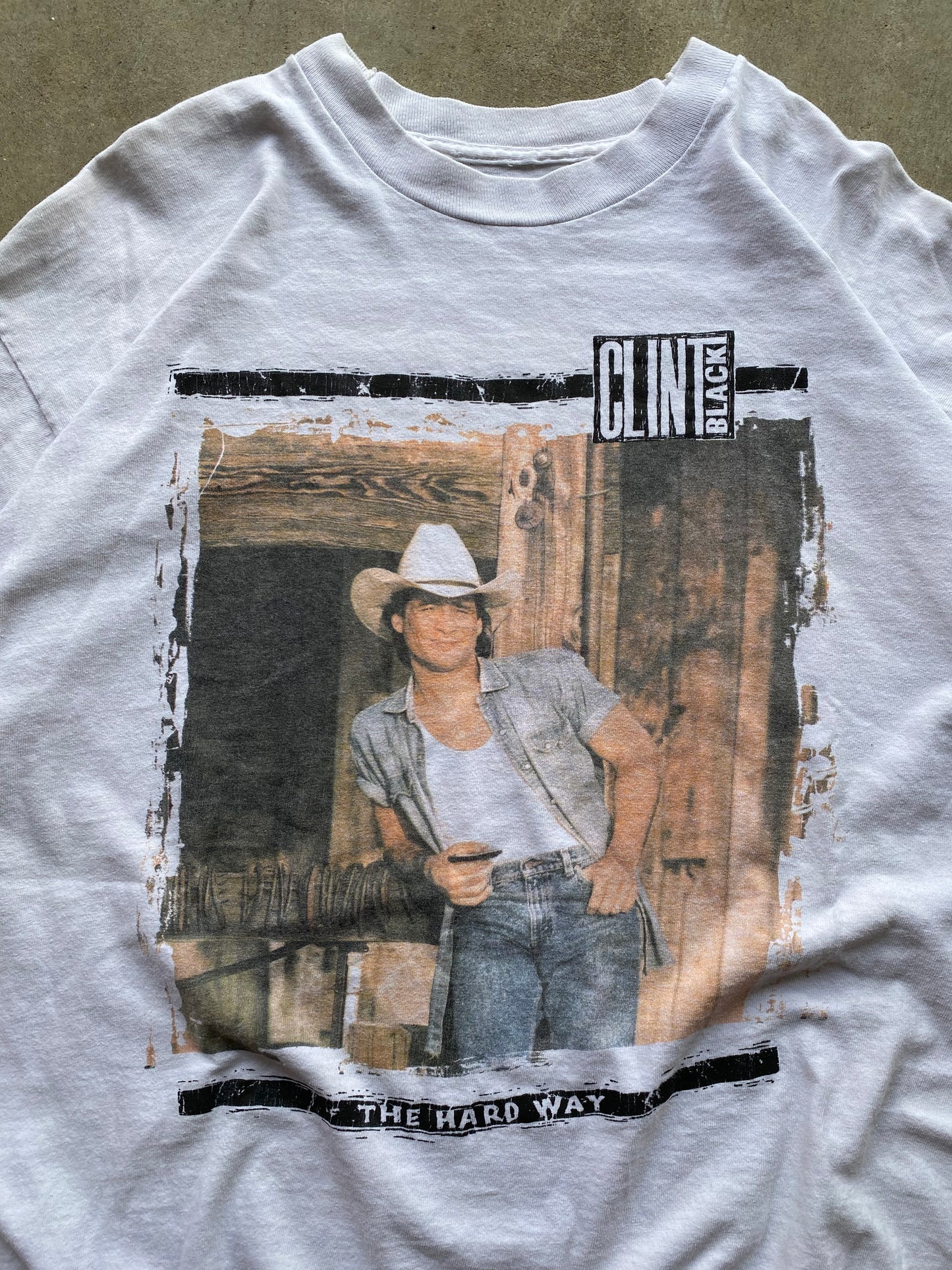 Vintage Clint Black Tee - XL