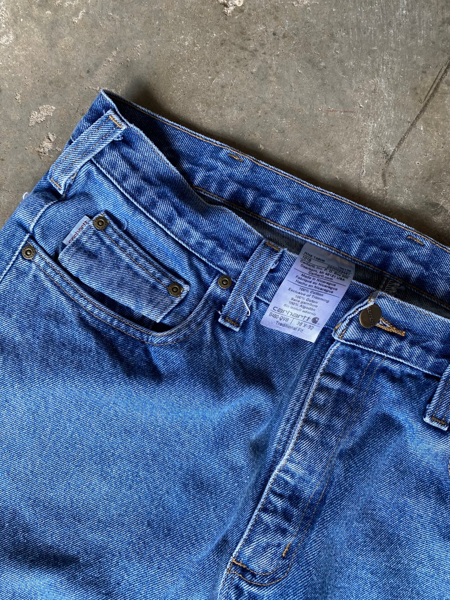 36x32 Carhartt Jeans