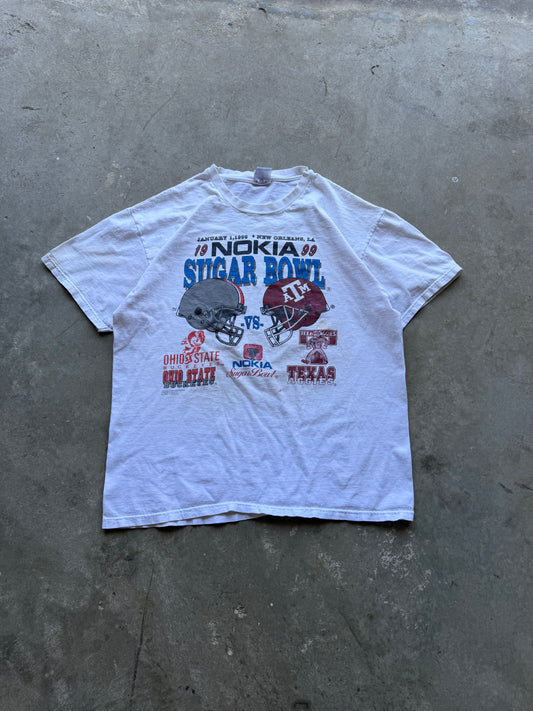 Vintage Ohio State Vs Texas A&M Tee - L