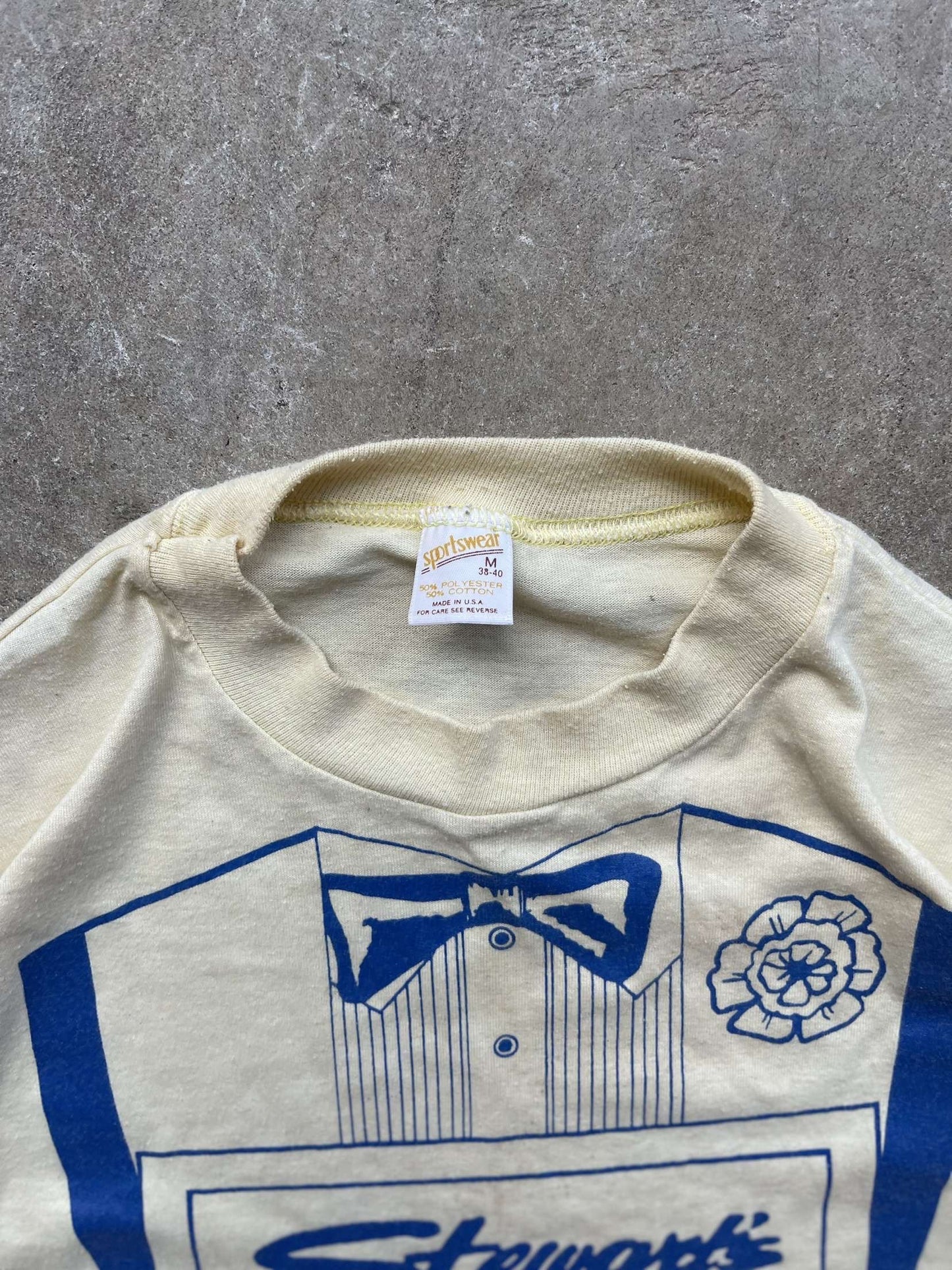 Vintage Tuxedo Tee - S/M