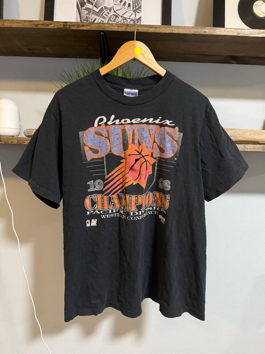 Vtg 90’s Phoenix Suns Championship NBA Tee - L