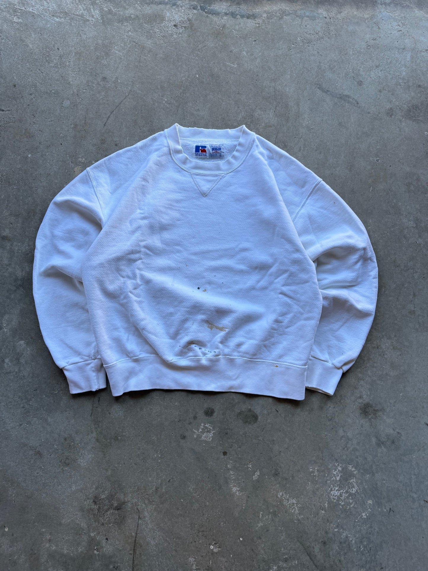 Vintage Thrashed Russell Crewneck - L