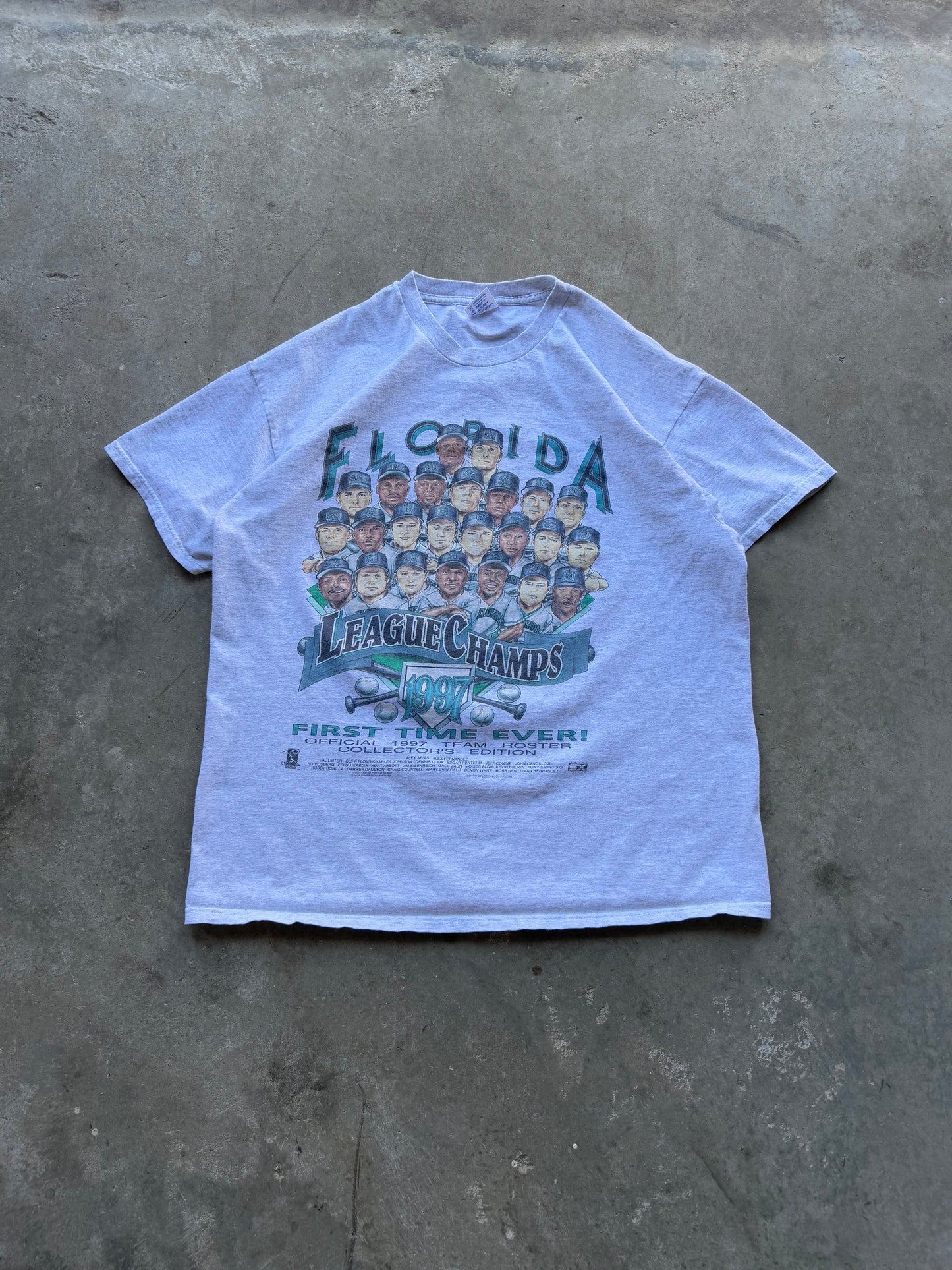 Vintage Florida Marlins Tee - XL