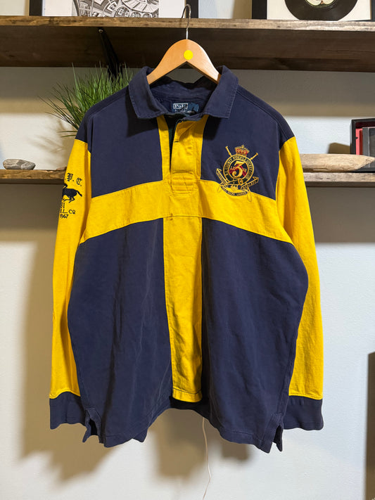 Vtg Polo Ralph Lauren Sweden Rugby - XXL