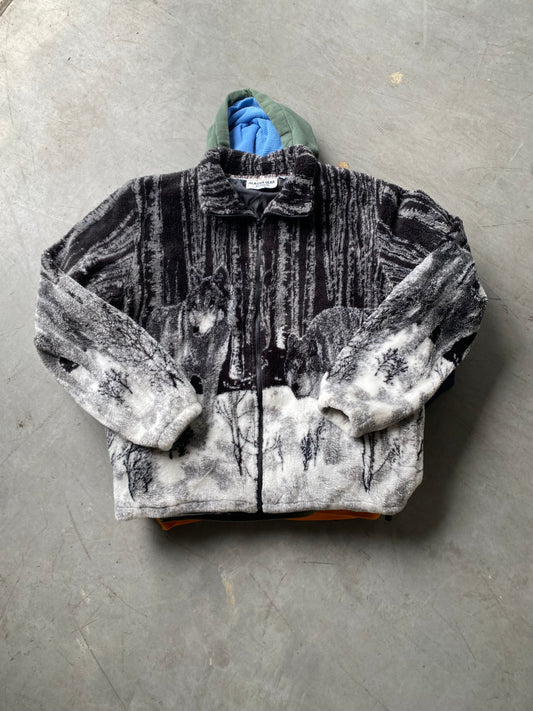 Wolf Fleece Jacket - XL