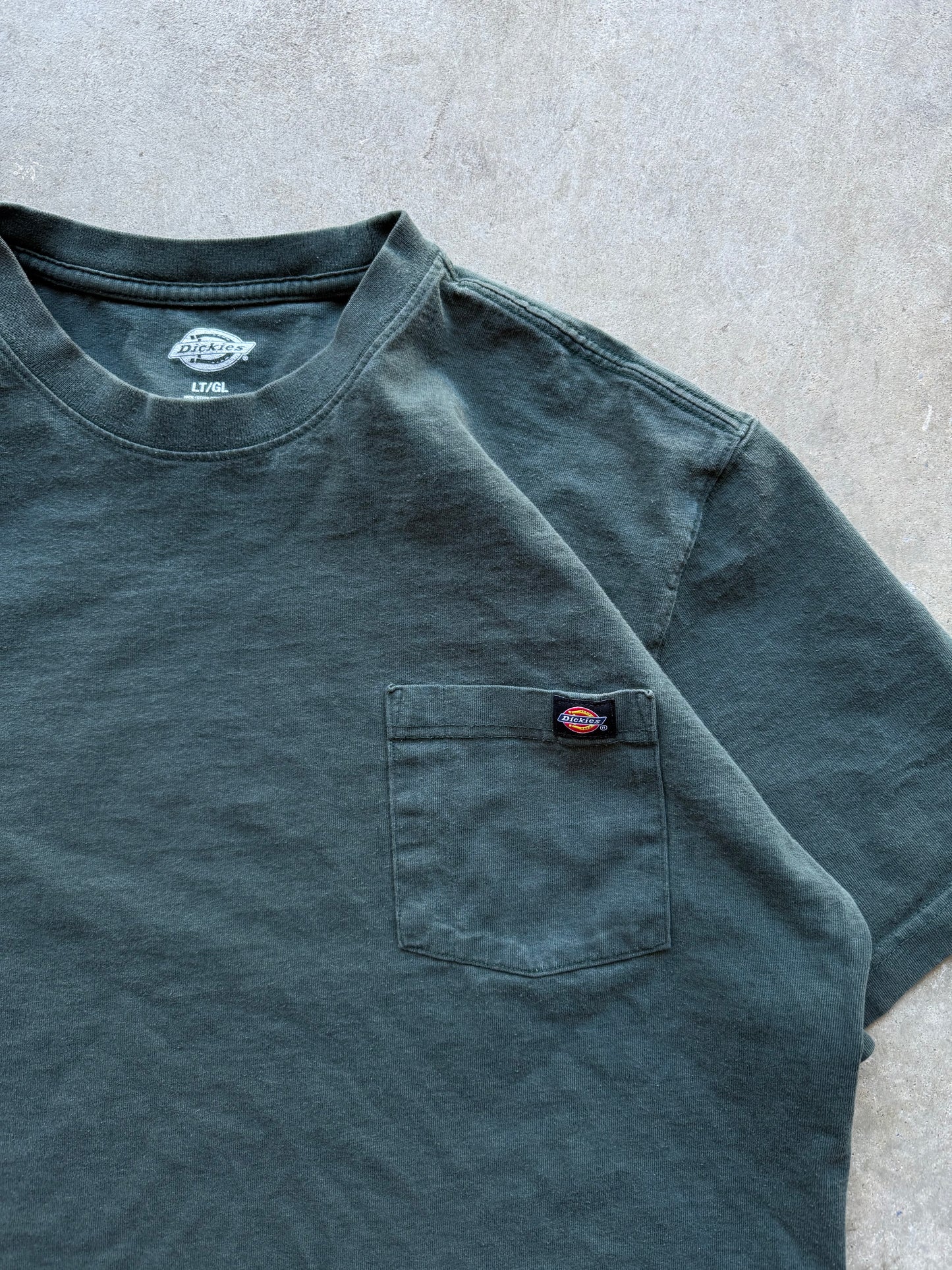 Blank Green Dickies Tee - L