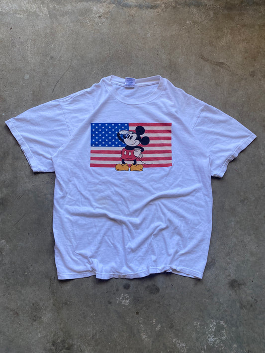 Usa Mickey Tee - L