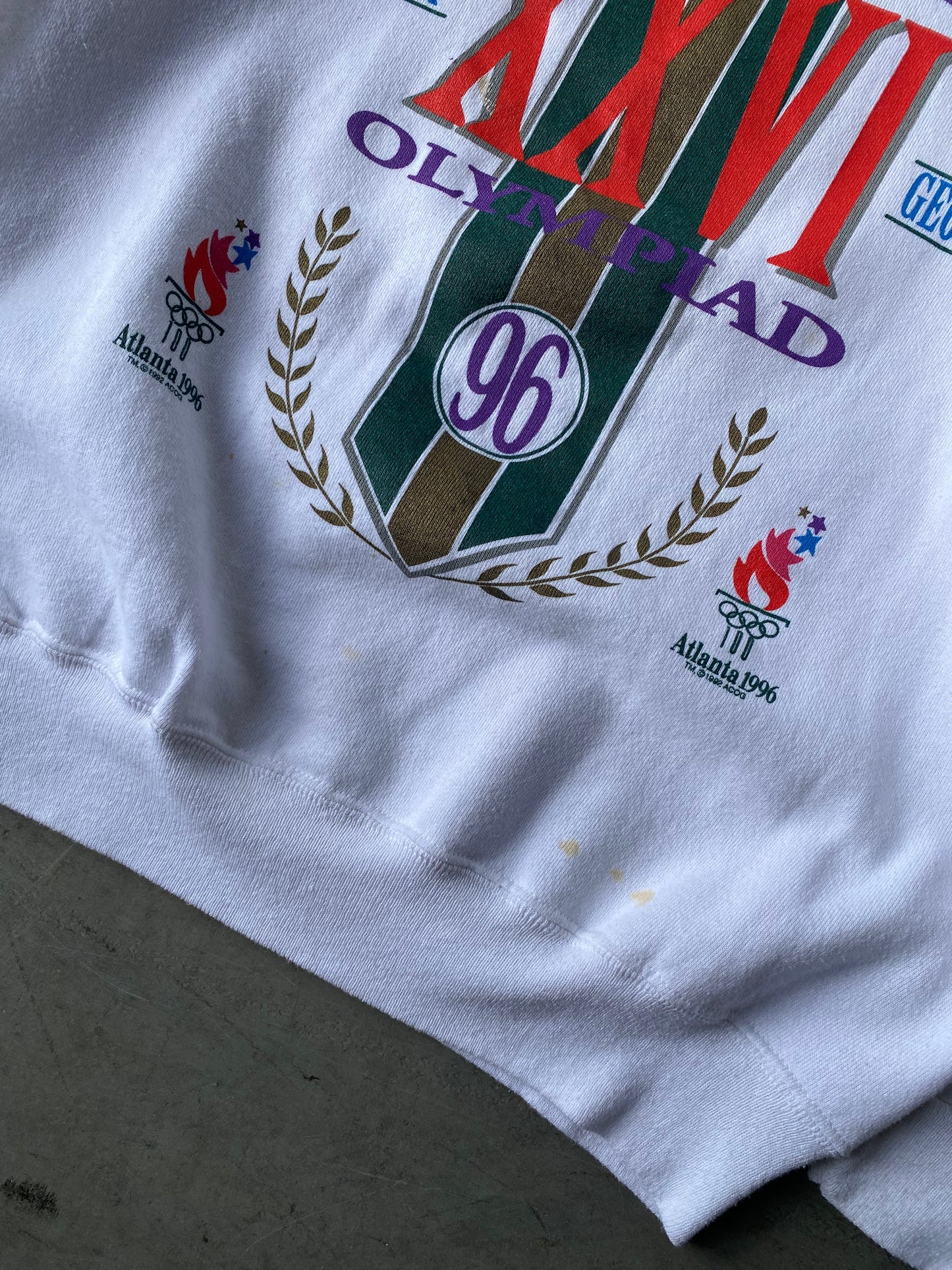 Vintage Olympic Crewneck - L