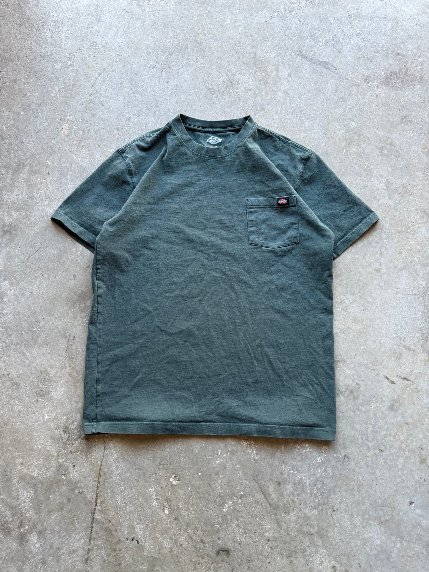 Blank Green Dickies Tee - L