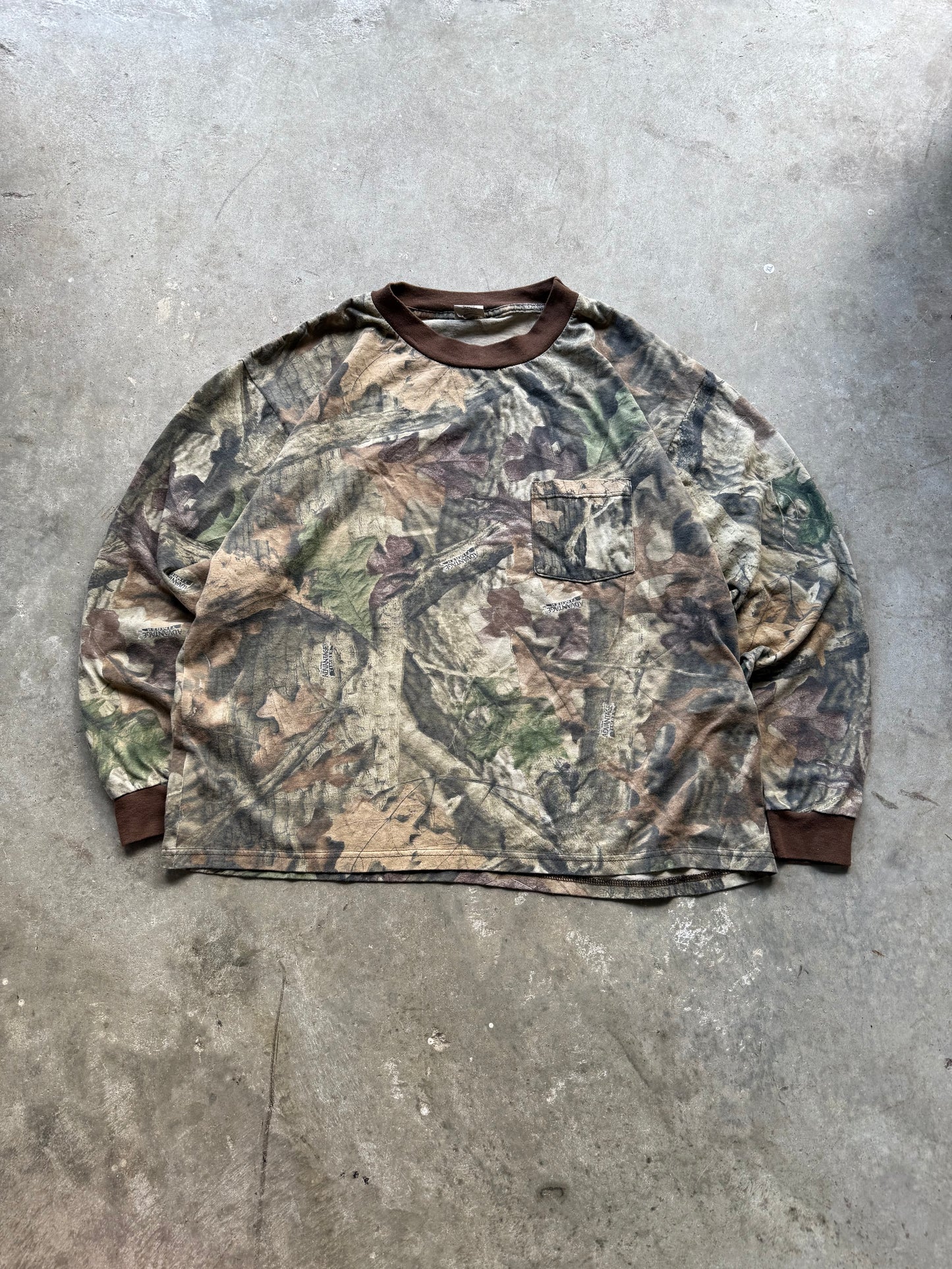 Vintage Camo Long Sleeve - XXL