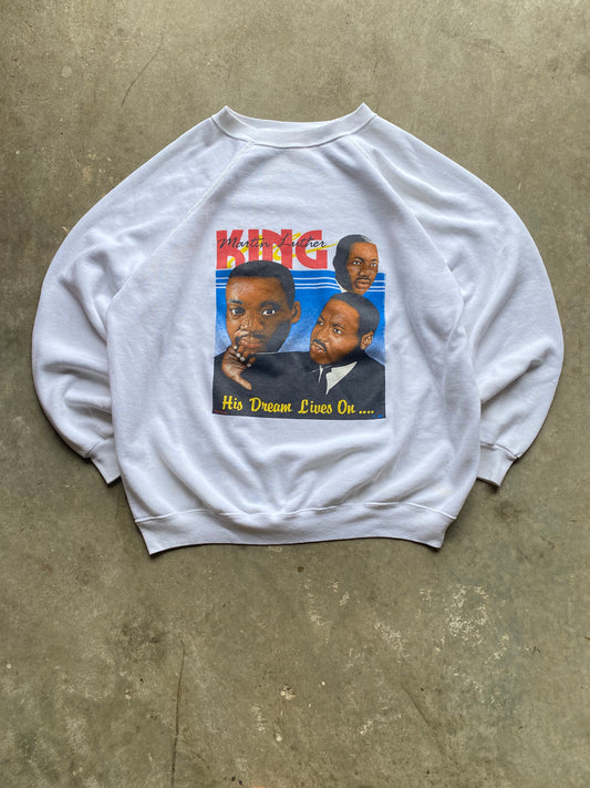 Martin Luther King Jr and Malcolm X Crewneck -XXL