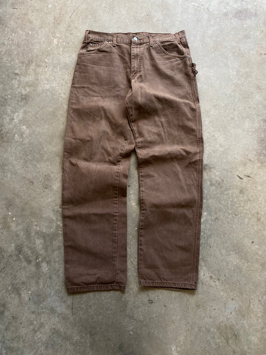 34x34 Brown Dickies Pants