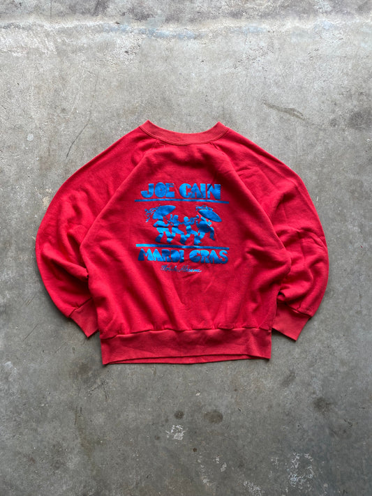 Joe Cain Mardi Gras Crewneck - L