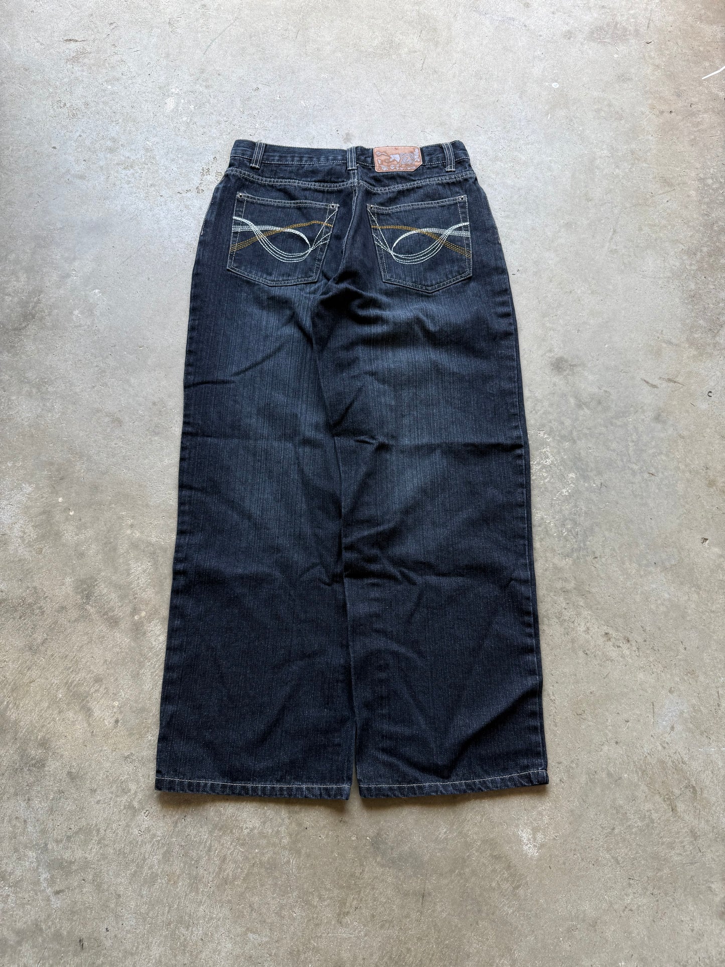 Y2K Culture Baggy Jeans - 34x32