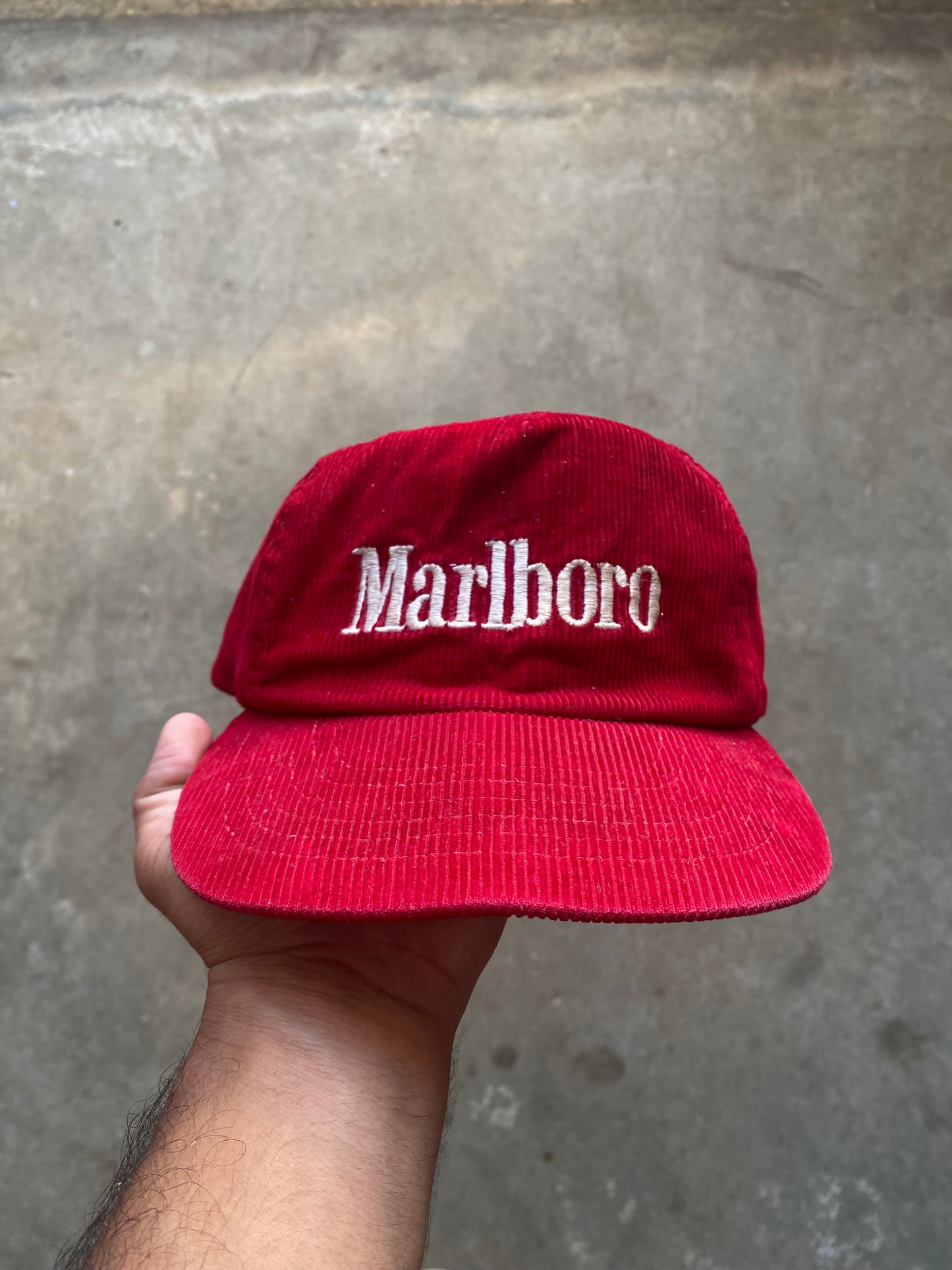 Marlboro Corduroy SnapBack