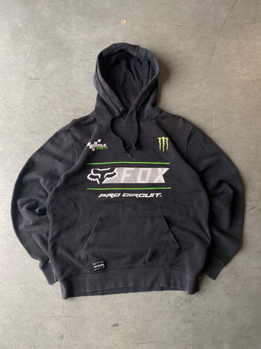 Fox Monster Energy Hoodie - M