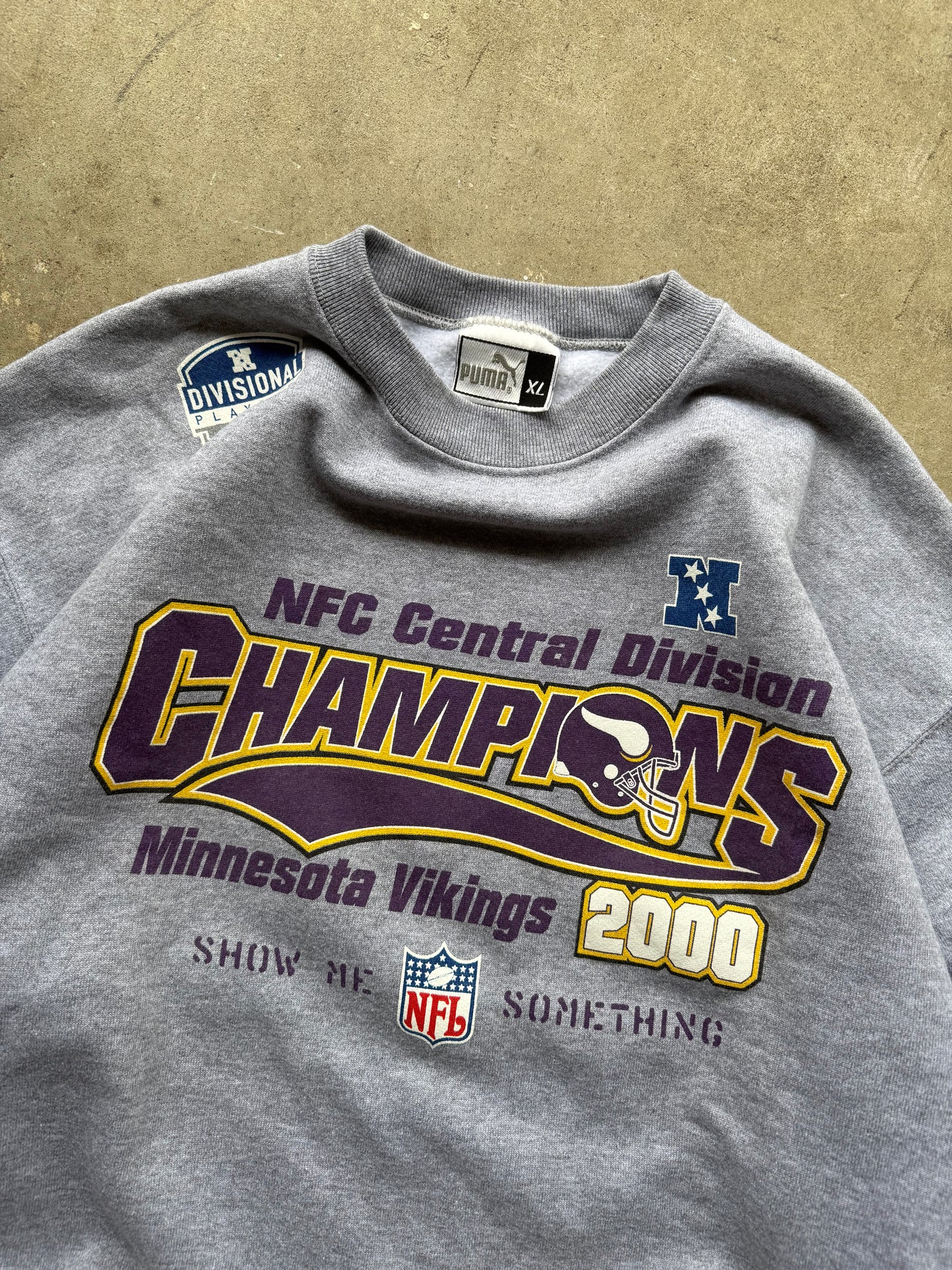 Minnesota Vikings Crewneck - XL