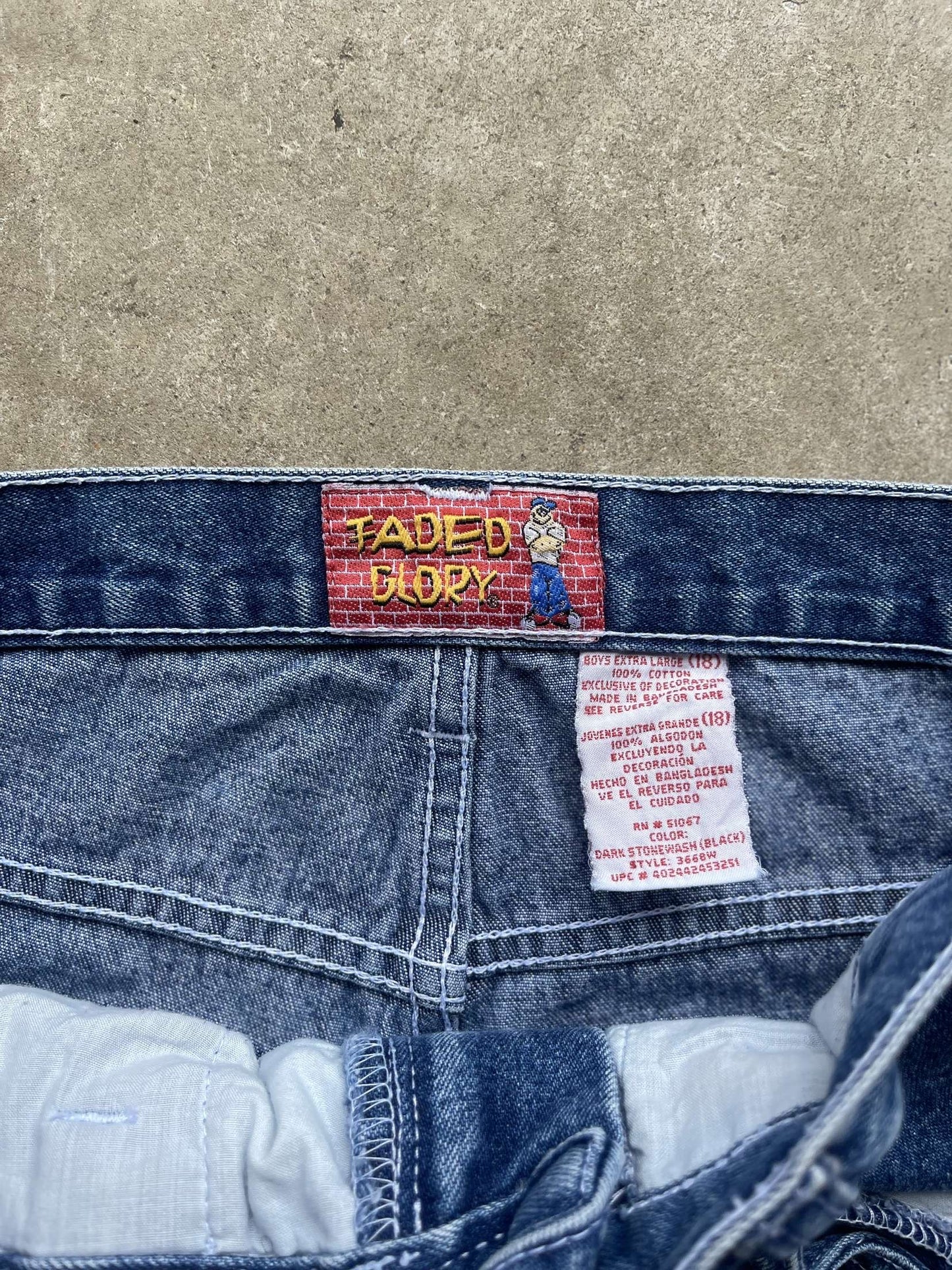 Faded Glory Jeans - Size 18