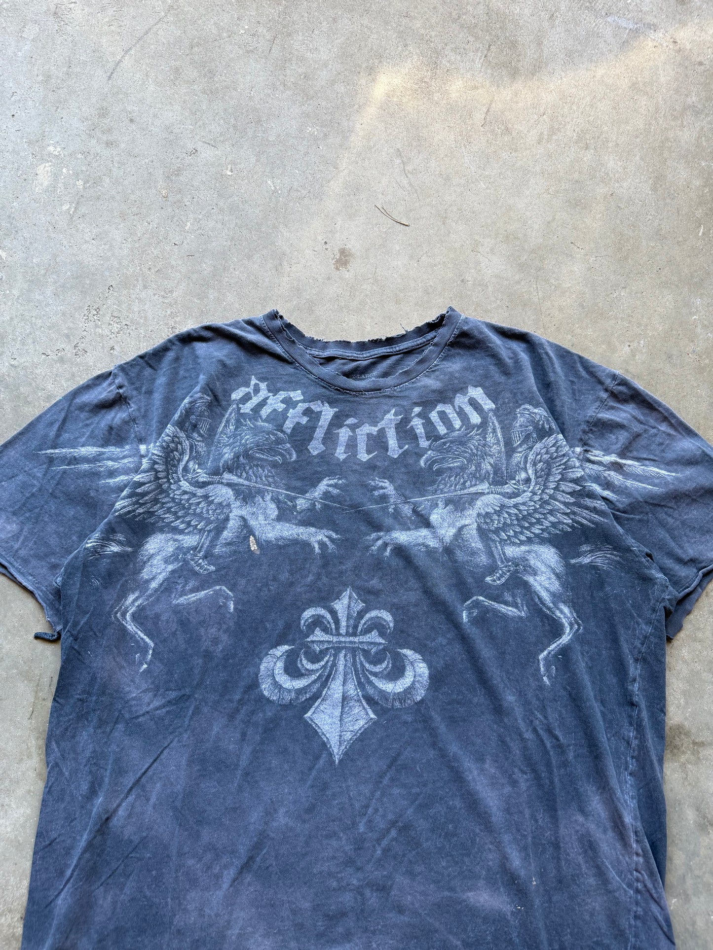 Y2K Affliction Grunge Tee - XL