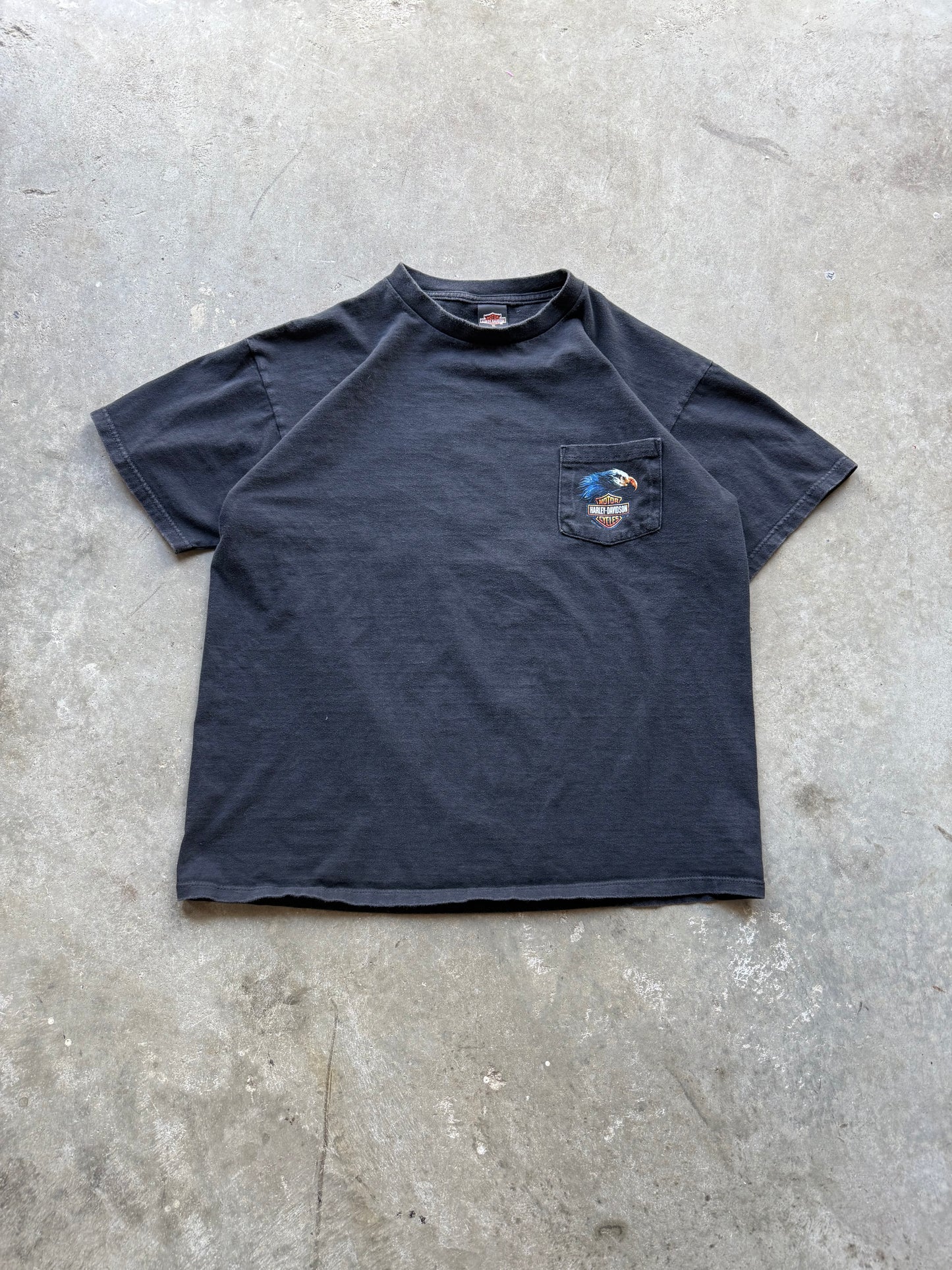 Vintage Harley Pocket Tee - XL