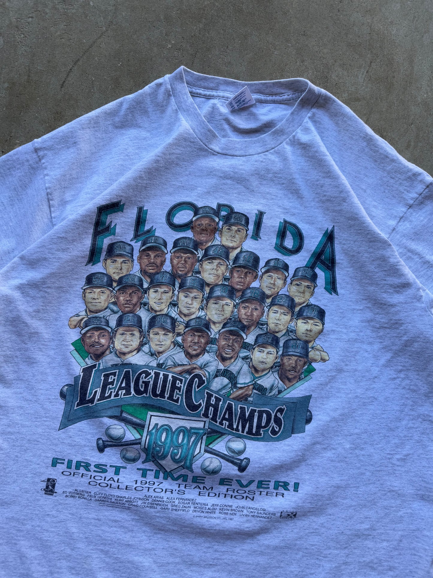 Vintage Florida Marlins Tee - XL