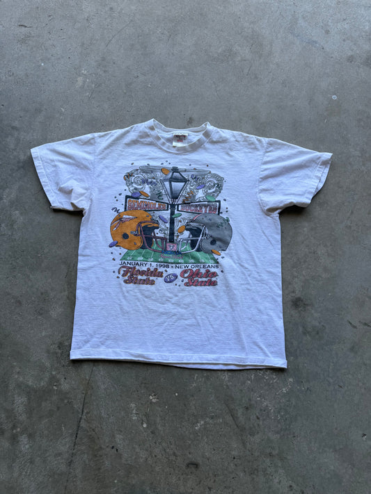 Vintage Ohio State vs FSU Tee - L