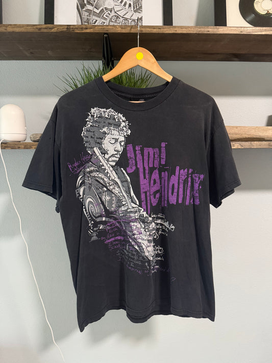Vtg Y2K Jimi Hendrix Tee - L