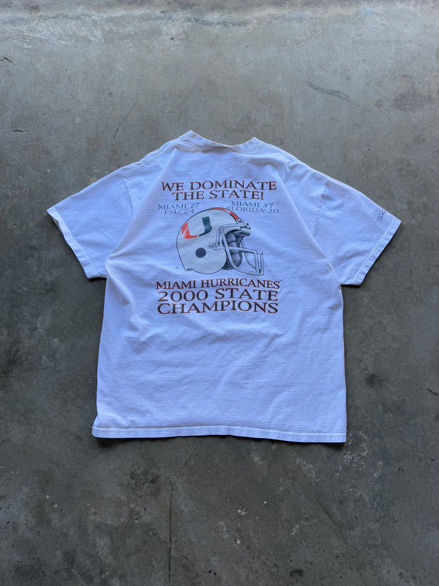 Vintage Miami Hurricanes Tee - XL