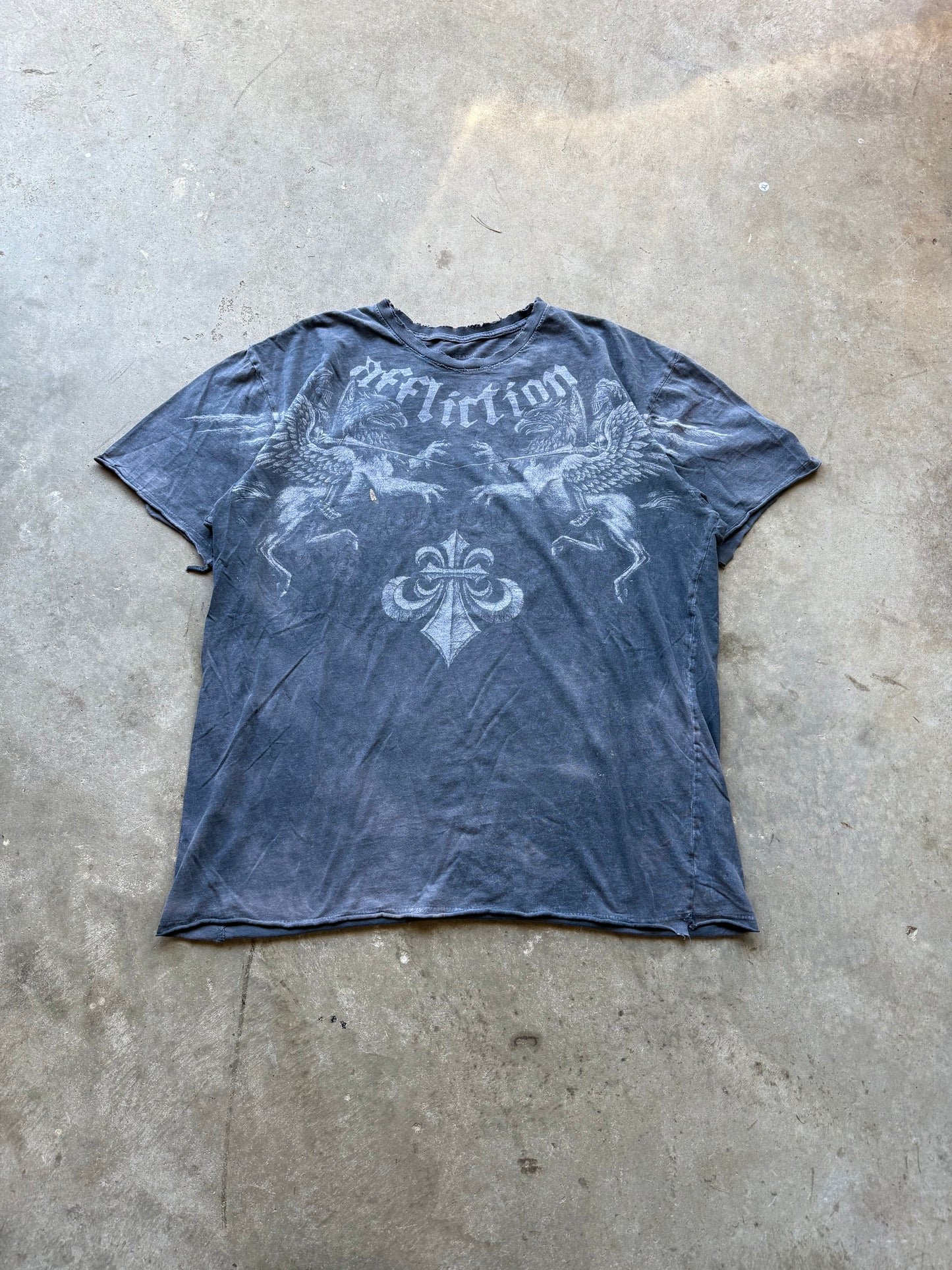 Y2K Affliction Grunge Tee - XL