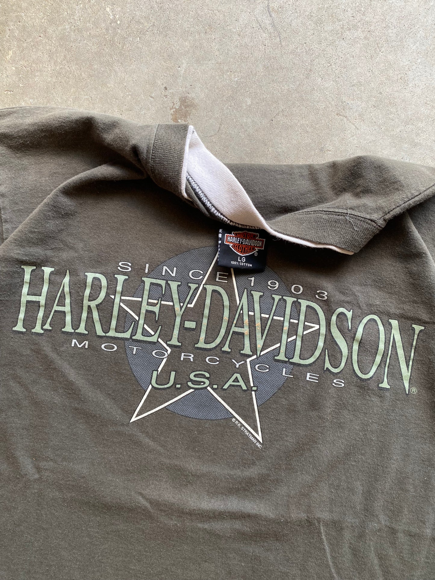 Vintage Harley Tee - L