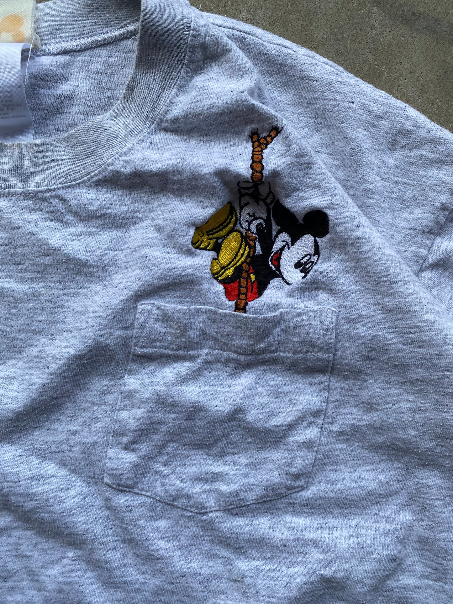 Vintage Mickey Pocket Tee - XL