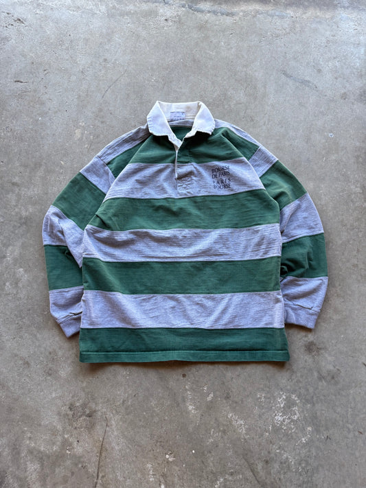 Vintage Rugby Style Polo - L