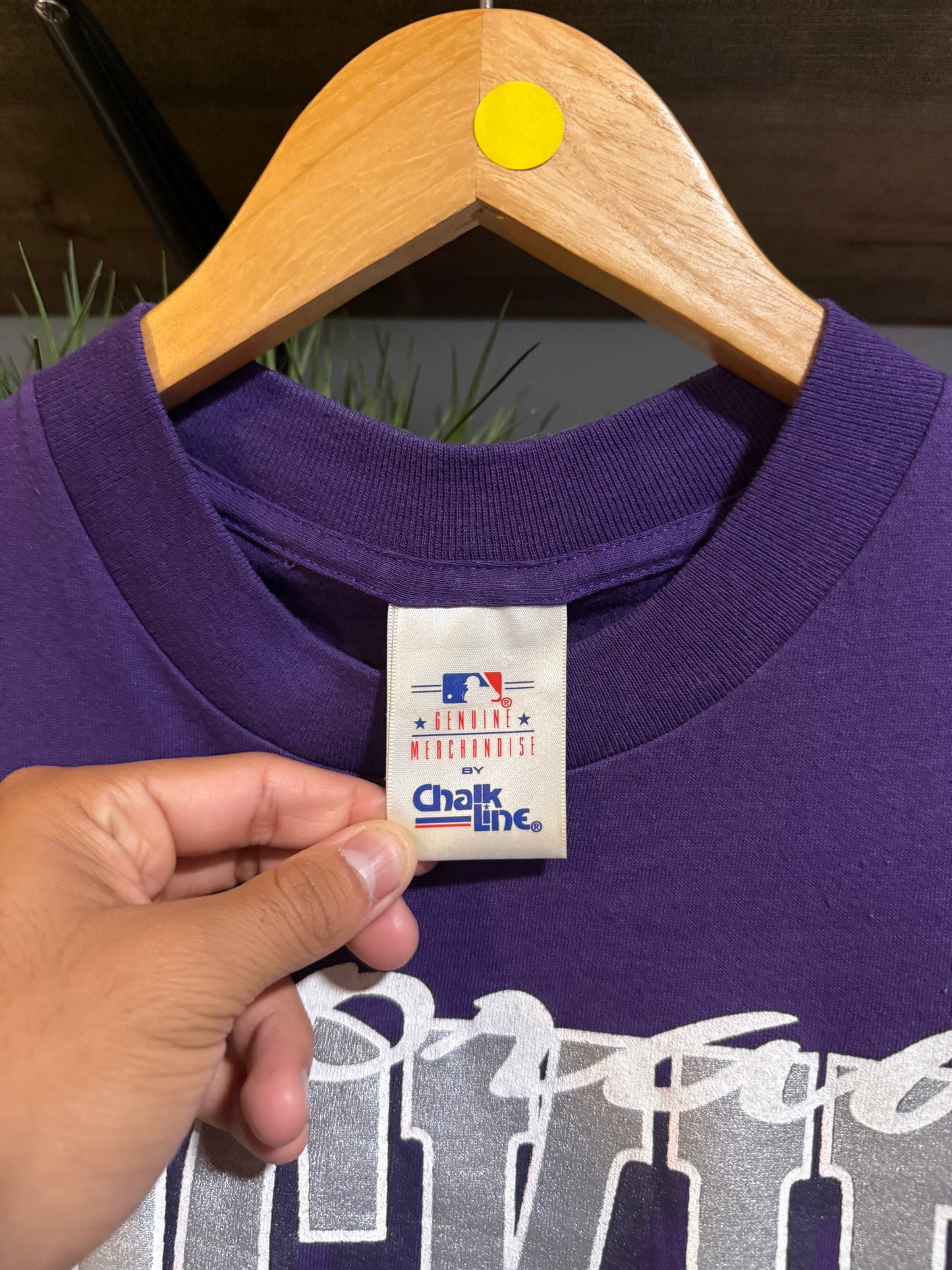 Vintage Colorado Rockies MLB Chalk Line Tee - M/L