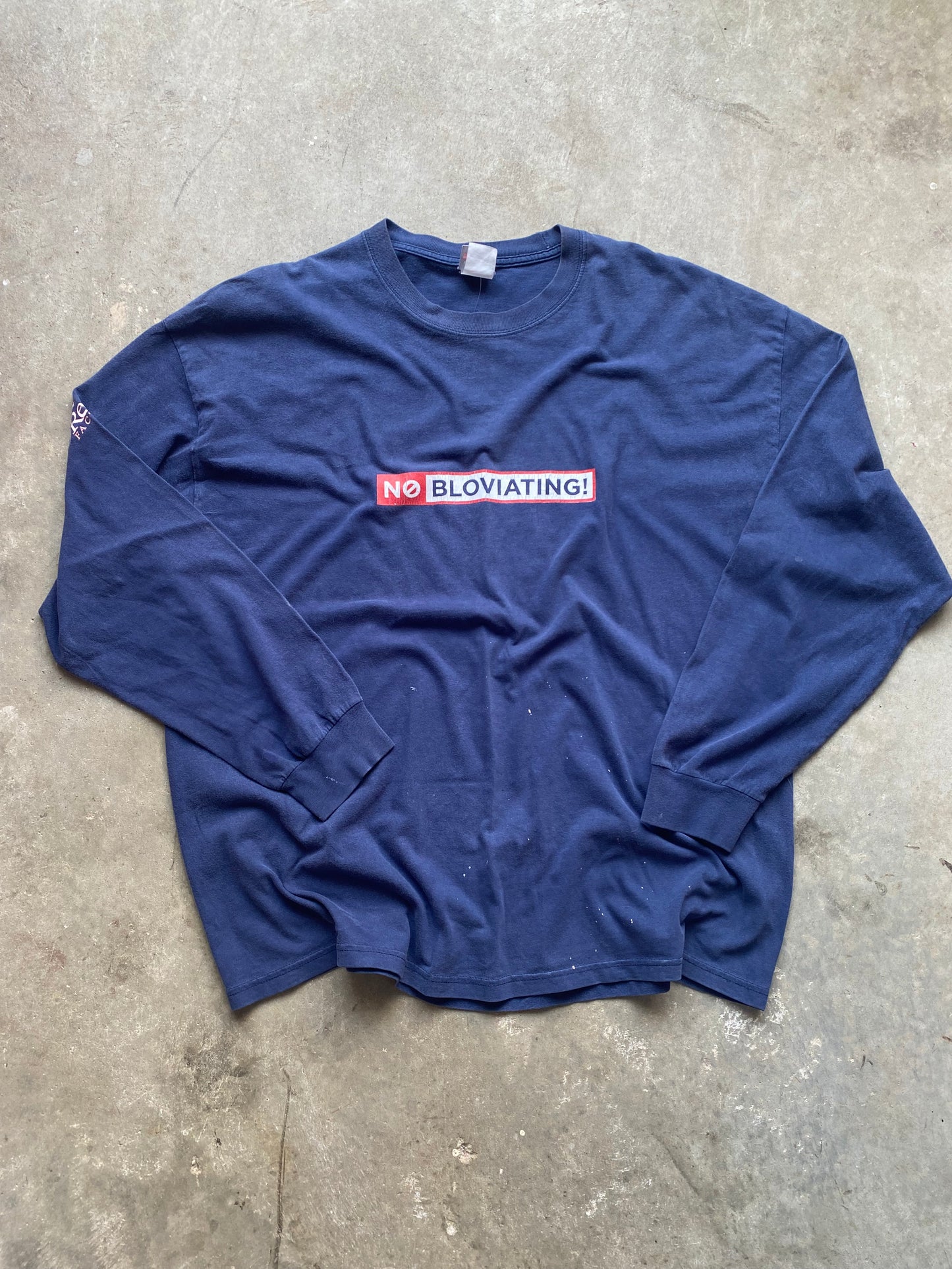 No Bloviating Long Sleeve - XXL